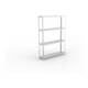 Meta Weitspannregal Speed Rack 2470 x 1700 x 400 mm verzinkt + 4 Fachebenen + Stahlpaneelen