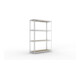 Meta Weitspannregal Speed Rack 2470 x 1700 x 600 mm verzinkt + 4 Fachebenen + Spanplatten