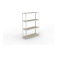 Meta Weitspannregal Speed Rack 2470 x 1700 x 600 mm verzinkt + 4 Fachebenen + Spanplatten