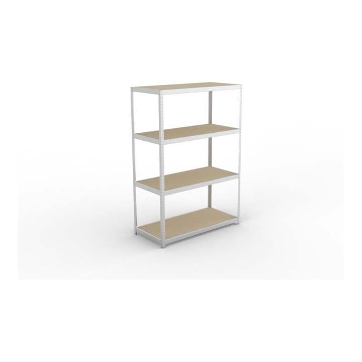 Meta Weitspannregal Speed Rack 2470 x 1700 x 800 mm verzinkt + 4 Fachebenen + Spanplatten