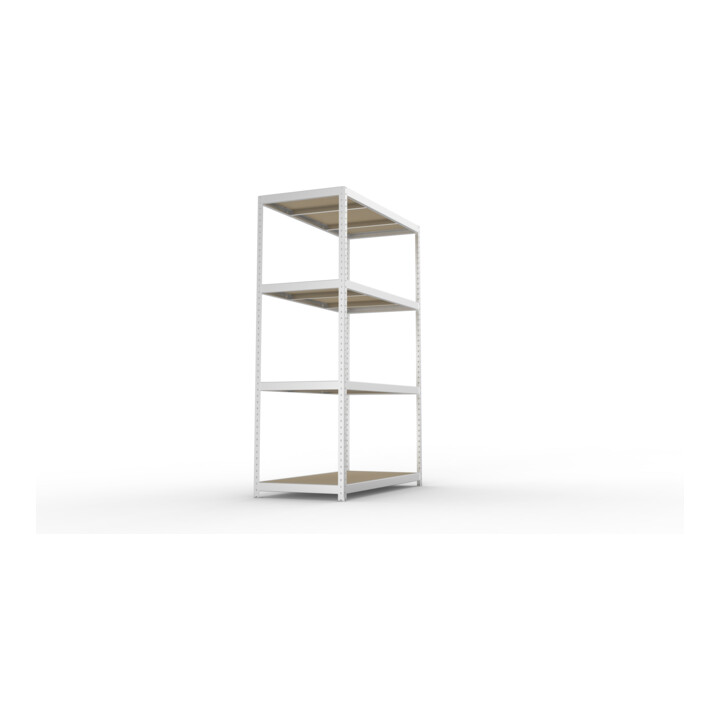 Meta Weitspannregal Speed Rack 2470 x 1700 x 800 mm verzinkt + 4 Fachebenen + Spanplatten