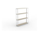 Meta Weitspannregal Speed Rack 2470 x 2000 x 400 mm verzinkt + 4 Fachebenen + Spanplatten