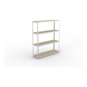 Meta Weitspannregal Speed Rack 2470 x 2000 x 600 mm verzinkt + 4 Fachebenen + Spanplatten-2