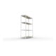 Meta Weitspannregal Speed Rack 2470 x 2000 x 600 mm verzinkt + 4 Fachebenen + Spanplatten