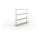 Meta Weitspannregal Speed Rack 2470 x 2500 x 400 mm verzinkt + 4 Fachebenen + Spanplatten