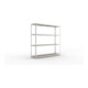 Set META-Regalbau GmbH & Weitspannregal SPEED RACK2500x600x2470 mm verz. +...