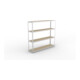 Meta Weitspannregal Speed Rack 2470 x 2500 x 600 mm verzinkt + 4 Fachebenen + Spanplatten