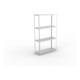 Meta Weitspannregal Speed Rack 2970 x 1700 x 600 mm verzinkt + 4 Fachebenen + Stahlpaneelen