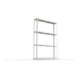 Meta Weitspannregal Speed Rack 2970 x 2000 x 400 mm verzinkt + 4 Fachebenen + Spanplatten