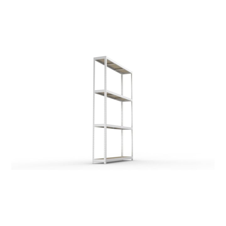 Meta Weitspannregal Speed Rack 2970 x 2000 x 400 mm verzinkt + 4 Fachebenen + Spanplatten