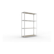 Meta Weitspannregal Speed Rack 2970 x 2000 x 600 mm verzinkt + 4 Fachebenen + Spanplatten-1