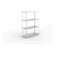 Meta Weitspannregal Speed Rack 2970 x 2000 x 800 mm verzinkt + 4 Fachebenen + Stahlpaneelen