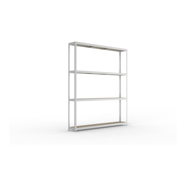 Set META-Regalbau GmbH & Weitspannregal SPEED RACK2000x400x2970 mm verz. +...