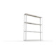 Meta Weitspannregal Speed Rack 2970 x 2500 x 400 mm verzinkt + 4 Fachebenen + Spanplatten