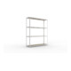Meta Weitspannregal Speed Rack 2970 x 2500 x 600 mm verzinkt + 4 Fachebenen + Spanplatten