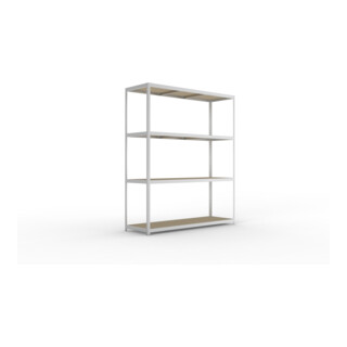 Meta Weitspannregal Speed Rack 2970 x 2500 x 800 mm verzinkt + 4 Fachebenen + Spanplatten