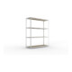 Meta Weitspannregal Speed Rack 2970 x 2500 x 800 mm verzinkt + 4 Fachebenen + Spanplatten