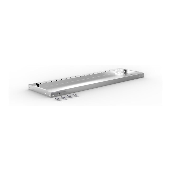 Meta Zusatzboden CLIP 230 1000 x 300 mm verzinkt + 4 Fachbodenträger