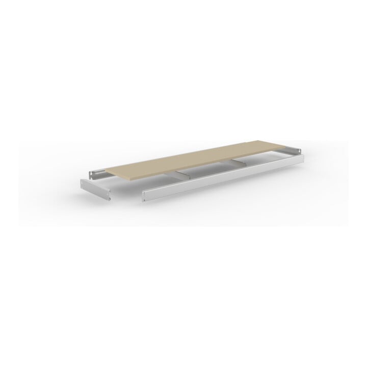 Meta Zusatzfachebene Speed Rack 1700 x 400 mm verzinkt + Spanplatte