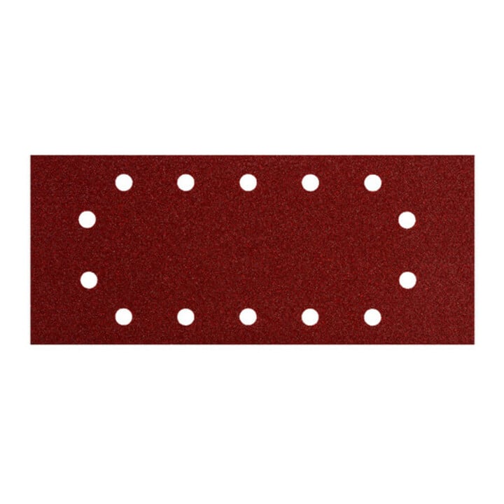 Metabo 10 schuurvellen 115x280 mm, P60, hout+metaal, serie "professional", 14 gaten, voor klemmen, voor schuurmachine