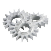 Metabo 10 Stelle di fresatura a dente appuntito RFEV 19-125 RT