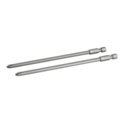 Metabo 2 embouts Pozidriv taille 2 / 146 mm