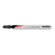 Metabo 3 Lame per seghetto alternativo "Expert plastics premium" 91/3,3mm, HM