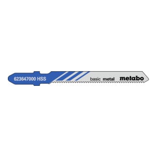 Metabo 3 Stichsägeblätter "basic Metal" 51/ 1, 2 Mm, Hss