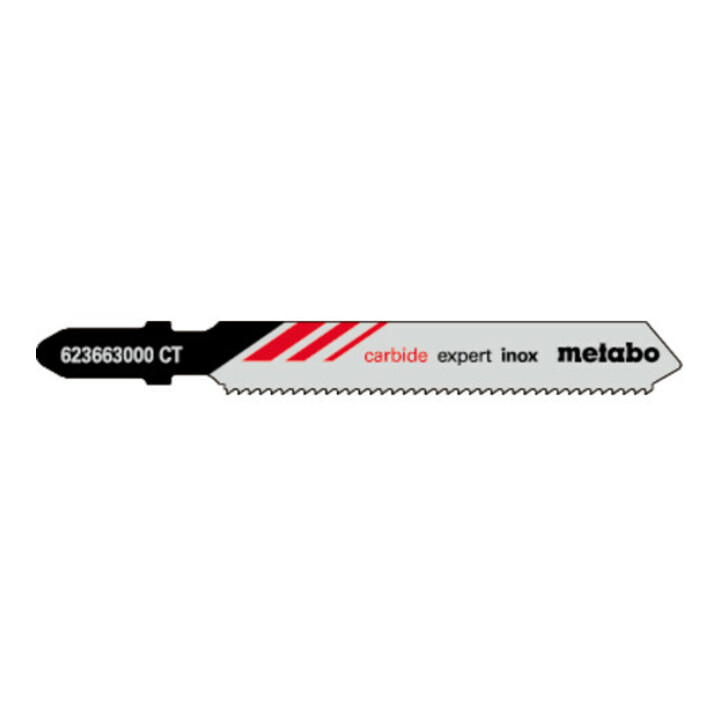Metabo 3 Stichsägeblätter "expert inox" 57/ 1,4 mm, HM