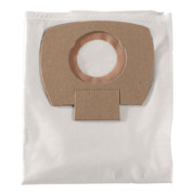 Metabo 5 sacchi filtranti in tessuto non tessuto - 25/30 l, per ASA 25 L PC , ASA 30 L PC Inox