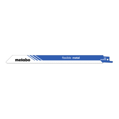 Metabo 5 Säbelsägeblätter "flexible metal" 225 x 0,9 mm, BiM, 1,8 mm/ 14 TPI