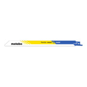 Metabo 5 Säbelsägeblätter "flexible wood + metal" 225 x 0,9 mm, BiM, 1,8-2,6 mm/ 10-14 TPI