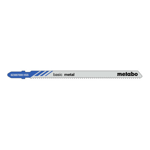 Metabo Stichsägeblätter Metall Serie classic HSS
