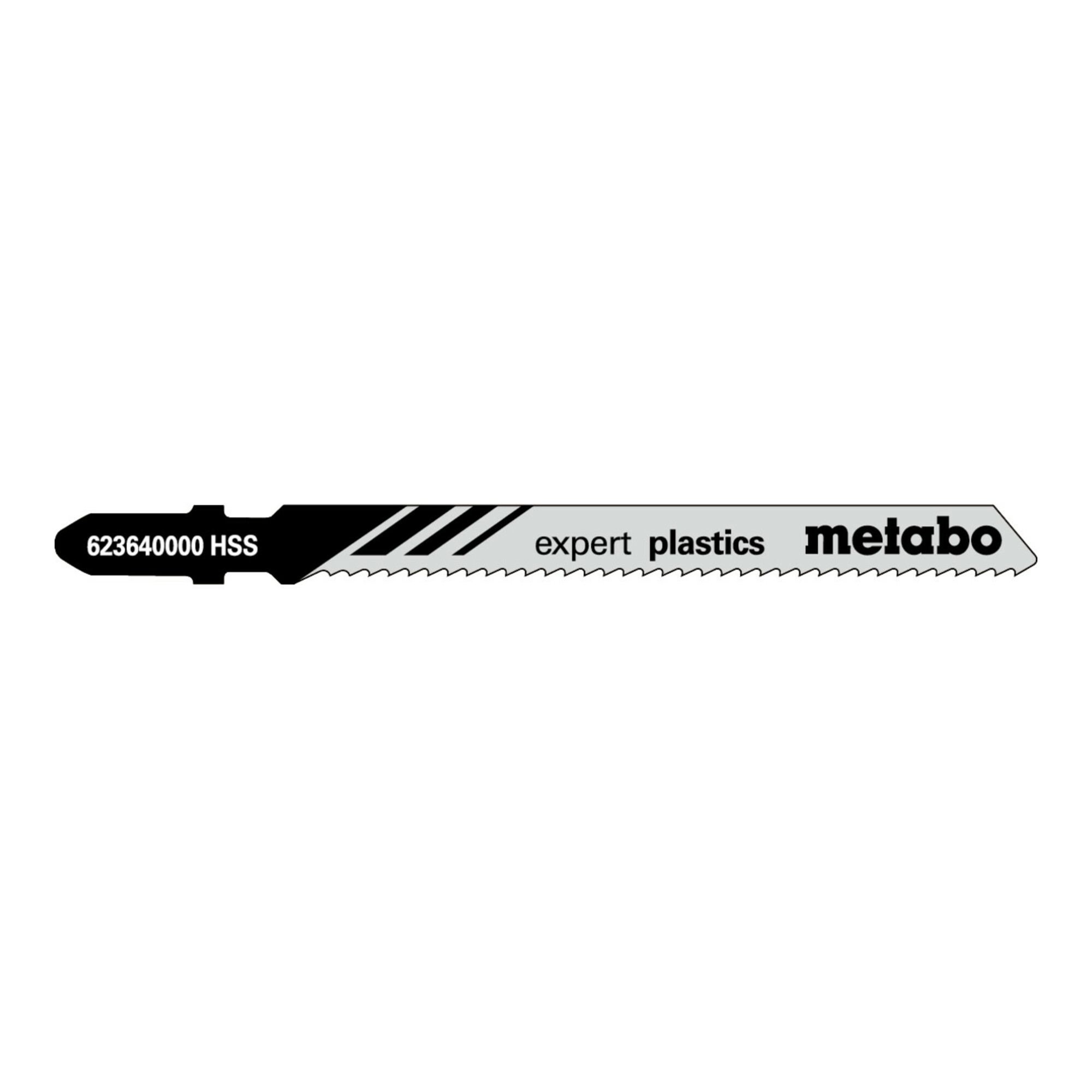 Metabo 5 Stichsägeblätter "expert plastics" 74/ 2,0 mm, HSS