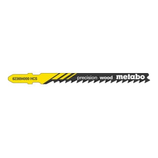 Metabo 5 Stichsägeblätter "precision wood