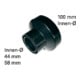 Metabo aanzuigadapter voor mondstukken Ø 100 mm, 44mm, 58mm