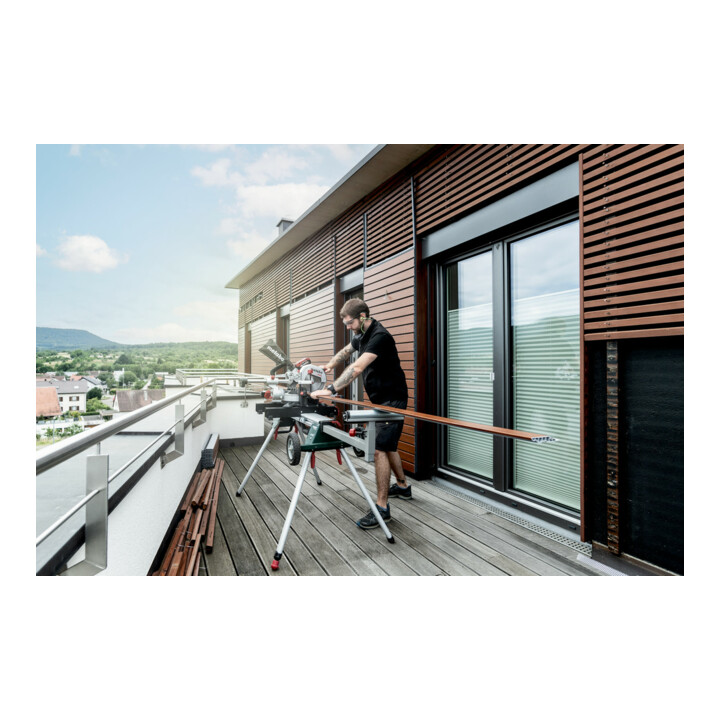 Metabo Accu-afkortzaag KGS 18 LTX BL 216 (614216650) met trekfunctie; ; 18V 2x5.2Ah Li-Power + ASC 55