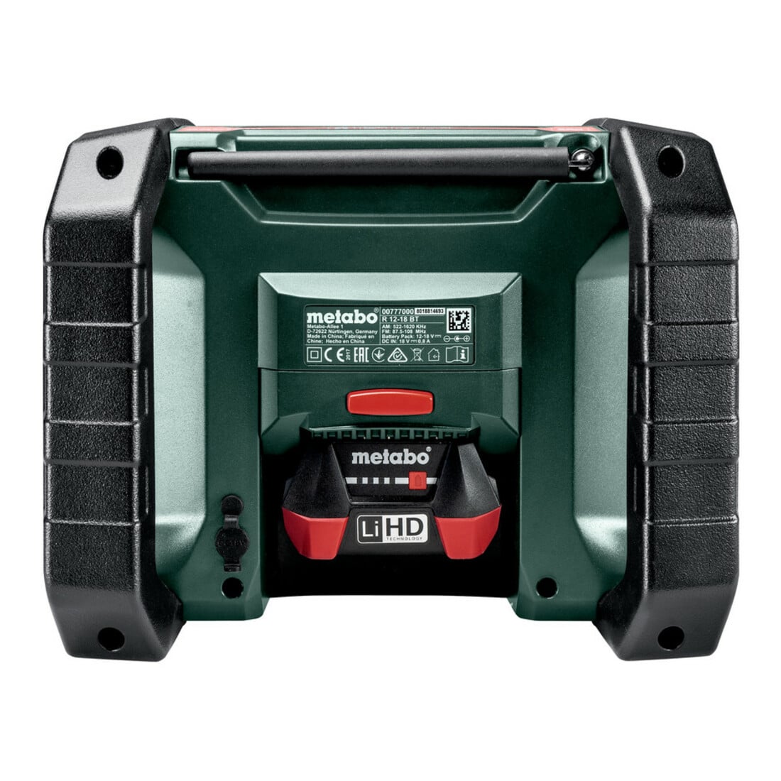 Metabo Accu Bouwradio R 12-18 BT Karton