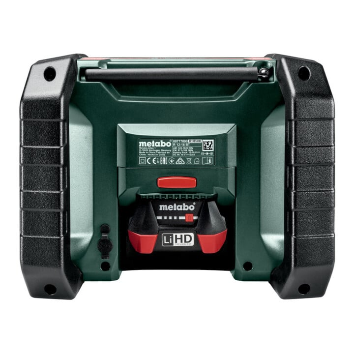 Metabo Accu Bouwradio R 12-18 BT Karton