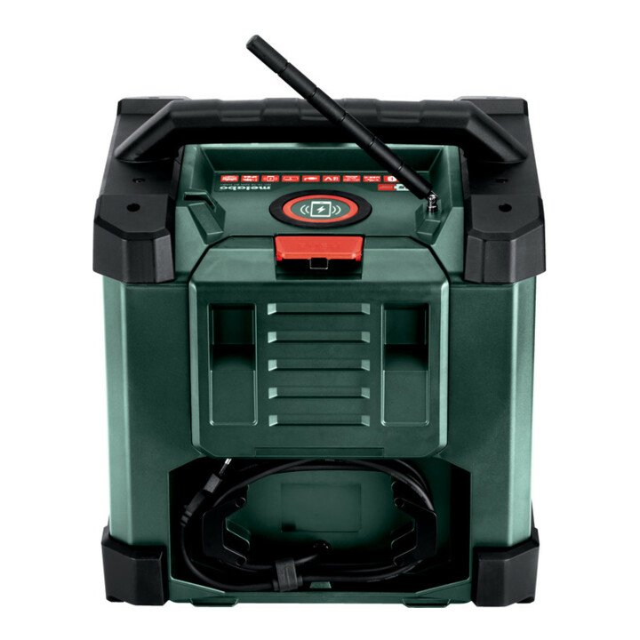 Metabo Accu-Bouwradio RC 12-18 32W BT DAB+ (600779850) met accu-oplaadfunctie, doos
