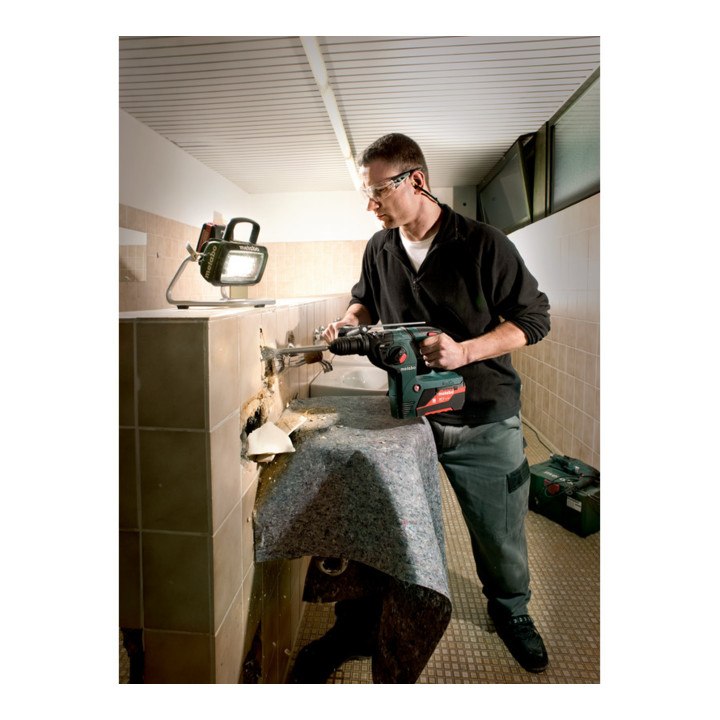 Metabo accu combihamer KHA 36 LTX met Metabo snelwisselboorhouder; plastic koffer; 36V 2x5,2Ah Li-Ion + ASC Ultra