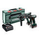 Metabo Accu-Combo-set 2.3.2 18 V (685216500) BS 18 + KH 18 LTX 24; metaBOX 165 L-1