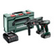 Metabo Accu-Combo-set 2.3.2 18 V (685216500) BS 18 + KH 18 LTX 24; metaBOX 165 L