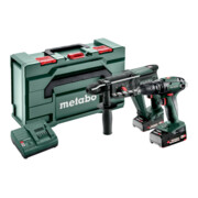 Metabo Accu-Combo-set 2.3.4 18 V (685217500) SB 18 + KH 18 LTX 24; metaBOX 165 L-1