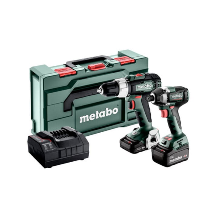 Metabo Accu-Combo-set 2.8.2 18 V (685194000) BS 18 L + SSD 18 LT 200 BL; metaBOX 145 L
