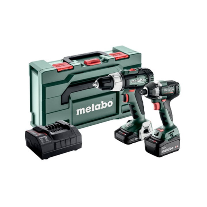 Metabo Accu-Combo-set 2.8.6 18 V (685198000) SB 18 L + SSD 18 LT 200 BL; metaBOX 145 L