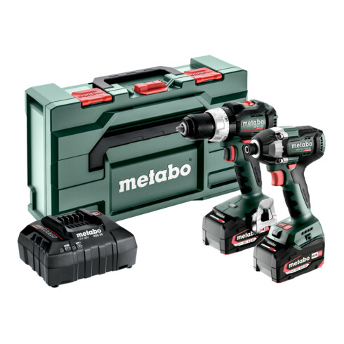 Metabo Accu-Combo-set 2.8.8 18 V (685200000) SB 18 LT BL + SSD 18 LT 200 BL; metaBOX 145 L