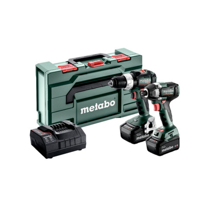 Metabo Accu-Combo-set 2.8.8 18 V (685200000) SB 18 LT BL + SSD 18 LT 200 BL; metaBOX 145 L