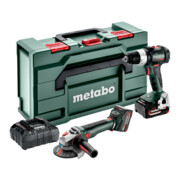 Metabo Accu-combo-set 2.9.4 18 V (685208650) BS 18 LT BL + WB 18 LT BL 11-125 Quick; metaBOX 165 L