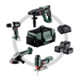 Metabo Accu-Combo-set bouw en renovatie 4.3 (685214000) SB 18 LT BL + W 18 L 9-125 Quick + KH 18 LTX 24 + STA 18 LTX 100; Gereedschapstas